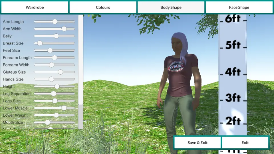 Dritter Screenshot aus dem Play-Store-Eintrag des Karpfen-Angel-Simulators, Querformat